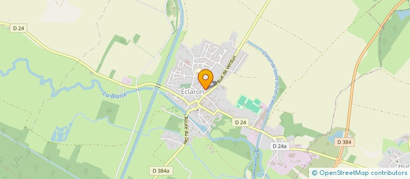 localisation de l'entreprise SCI DE LA PRINTANIERE à ECLARON-BRAUCOURT-SAINTE-LIVIERE