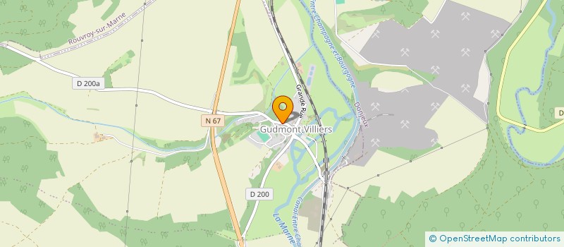 localisation de l'entreprise SCI DE LA PRIOLE à GUDMONT-VILLIERS