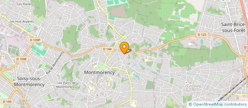 localisation de l'entreprise SCI DE LA PRISE DES NAUDS à MONTMORENCY