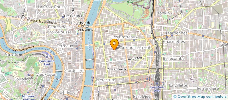 localisation de l'entreprise SCI DE LA PROMENADE  LYON