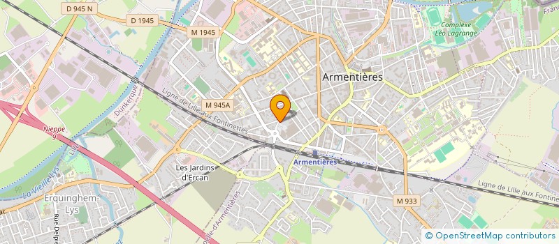 localisation de l'entreprise SCI DE LA PROVIDENCE  ARMENTIERES