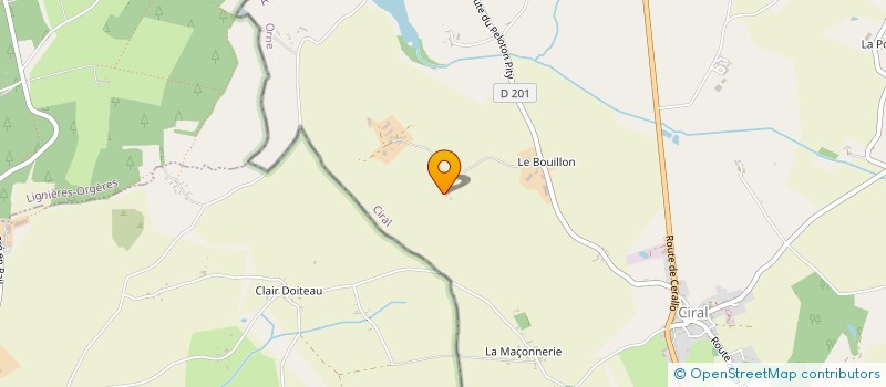 localisation de l'entreprise SCI DE LA PYRAMIDE à JOUE-DU-BOIS