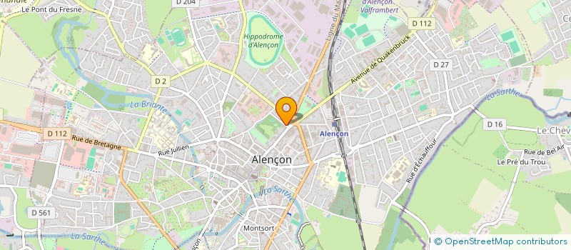 localisation de l'entreprise SCI DE LA PYRAMIDE à ALENCON