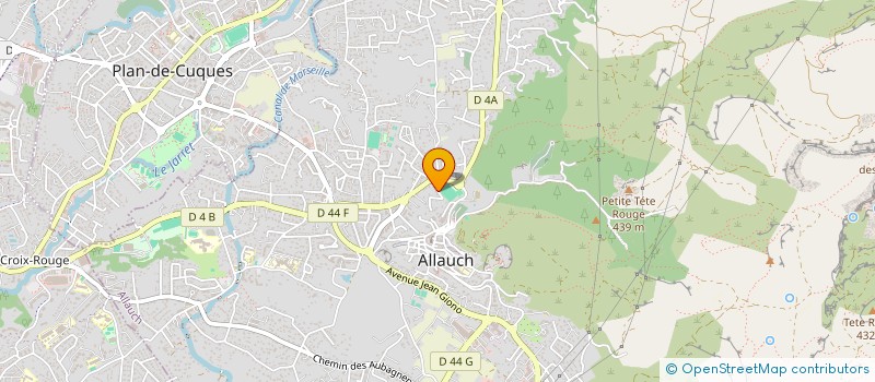 localisation de l'entreprise SCI DE LA QUIETUDE  ALLAUCH