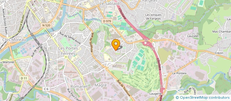 localisation de l'entreprise SCI DE LA RAMPE à LIMOGES