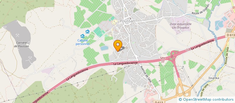 localisation de l'entreprise SCI DE LA RAMPE  POUSSAN