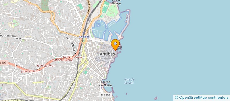 localisation de l'entreprise SCI DE LA RAMPE DES SALEURS à ANTIBES