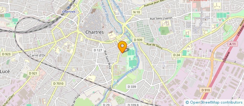localisation de l'entreprise SCI DE LA RANCE à CHARTRES