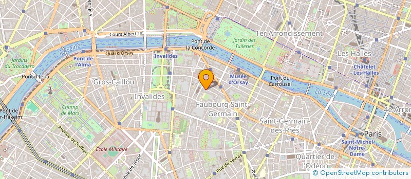 localisation de l'entreprise SCI DE LA RANCE  PARIS