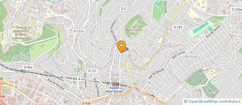 localisation de l'entreprise SCI DE LA RANGLE à ROUEN