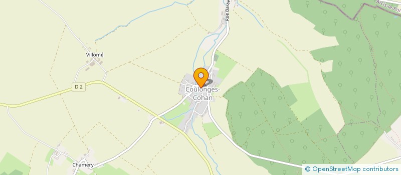 localisation de l'entreprise SCI DE LA RAPERIE  CRAMAILLE