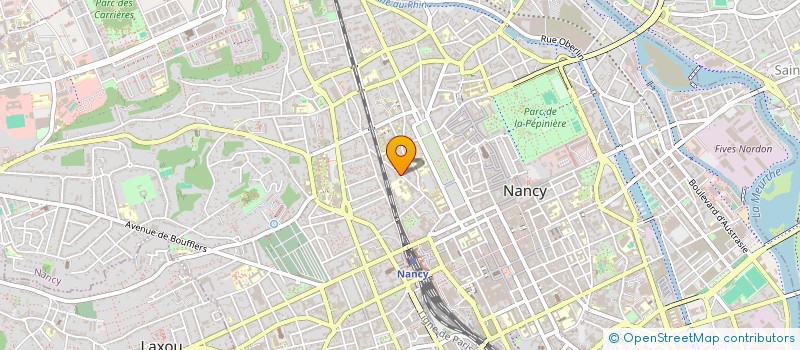 localisation de l'entreprise SCI DE LA RAVINELLE 2 H  NANCY