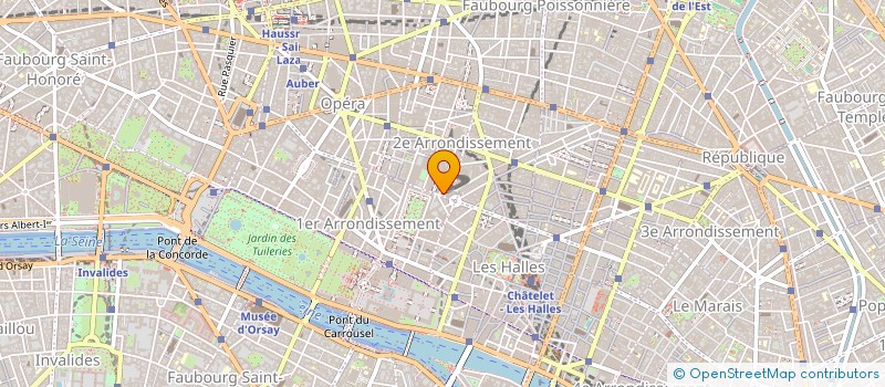 localisation de l'entreprise SCI DE LA REATIERE à PARIS
