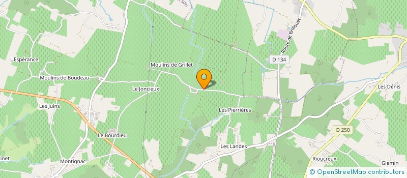 localisation de l'entreprise SCI DE LA REIGNIERE  BERSON