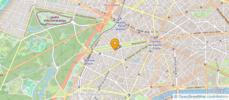 localisation de l'entreprise SCI DE LA REINE AGATHE  PARIS