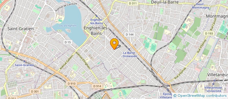 localisation de l'entreprise SCI DE LA REINE BLANCHE à ENGHIEN-LES-BAINS