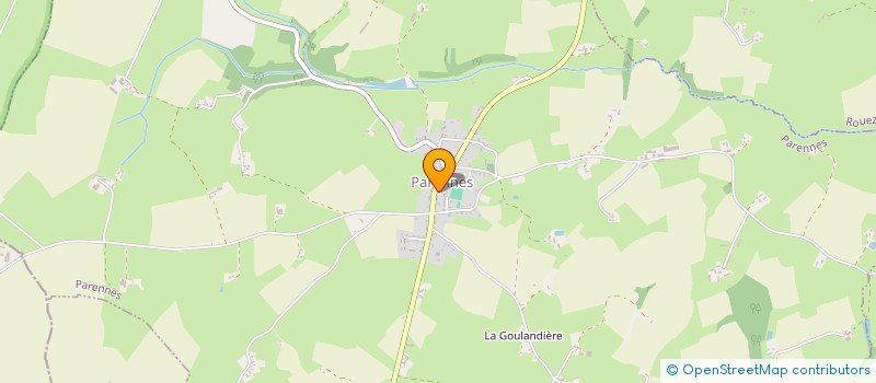 localisation de l'entreprise SCI DE LA REINE DU CODA  PARENNES