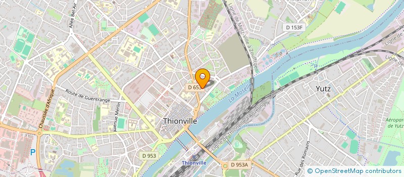 localisation de l'entreprise SCI DE LA RENAISSANCE à THIONVILLE