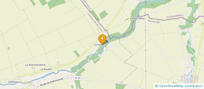 localisation de l'entreprise SCI DE LA RENARDE à SCEAUX-DU-GATINAIS