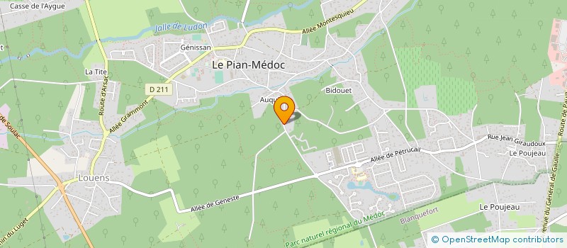 localisation de l'entreprise SCI DE LA RENARDIERE à LE PIAN-MEDOC