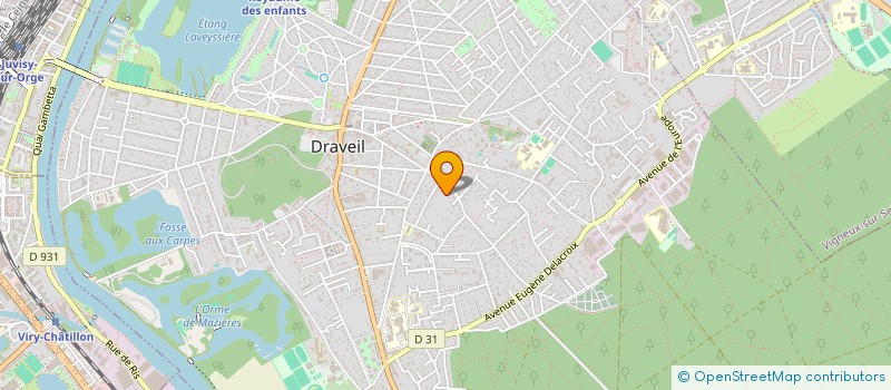 localisation de l'entreprise SCI DE LA RENARDIERE à DRAVEIL
