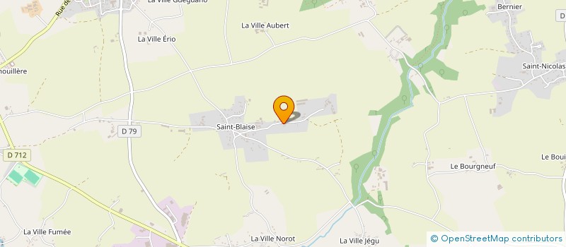 localisation de l'entreprise SCI DE LA RENARDIERE à PLELO