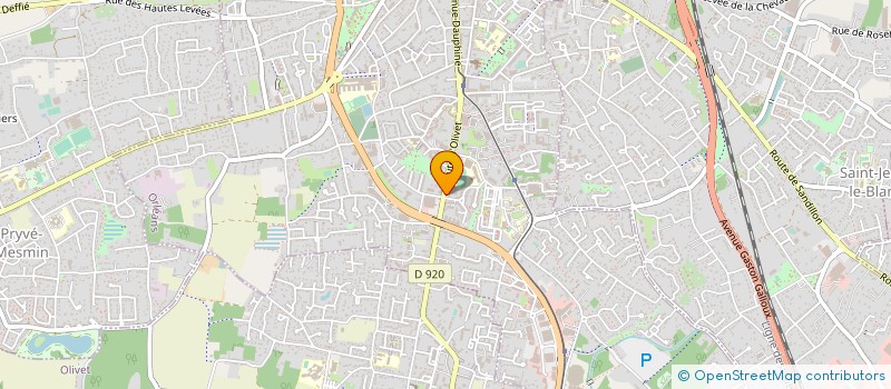 localisation de l'entreprise SCI DE LA RENAUDERIE à ORLEANS