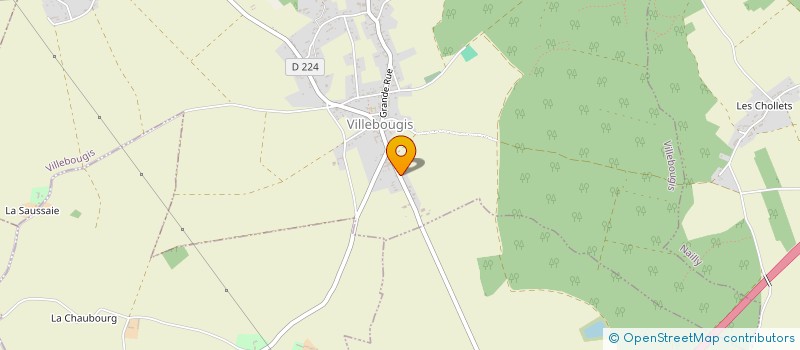 localisation de l'entreprise SCI DE LA RENAUDERIE  DOLLOT