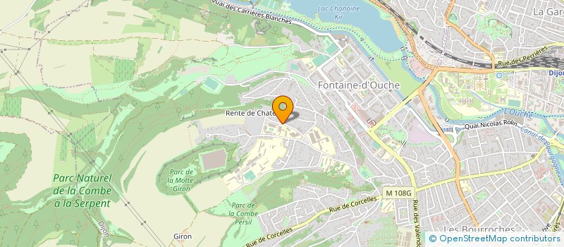 localisation de l'entreprise SCI DE LA RENTE DE CHATENAY à DIJON