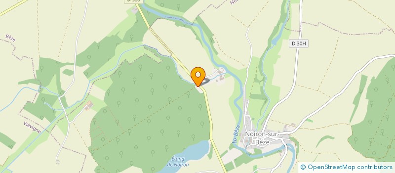 localisation de l'entreprise SCI DE LA RENTE DE L'ILE  NOIRON-SUR-BEZE
