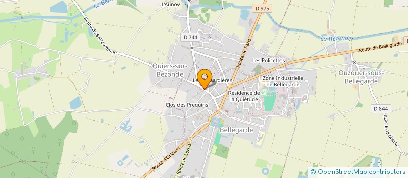 localisation de l'entreprise SCI DE LA REP à BELLEGARDE