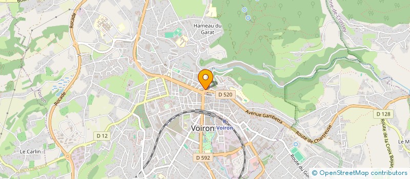 localisation de l'entreprise SCI DE LA REPUBLIQUE à VOIRON
