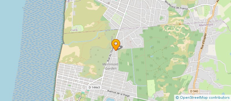 localisation de l'entreprise SCI DE LA REPUBLIQUE  MERLIMONT