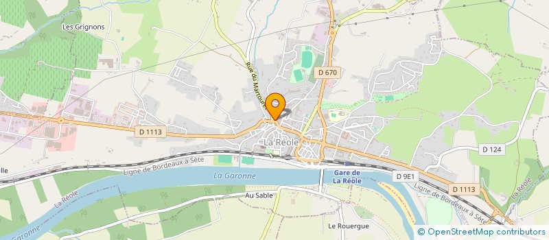 localisation de l'entreprise SCI DE LA REPUBLIQUE  CAZAUGITAT