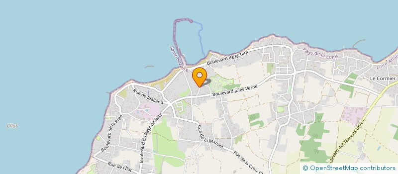 localisation de l'entreprise SCI DE LA REPUBLIQUE à LA PLAINE-SUR-MER