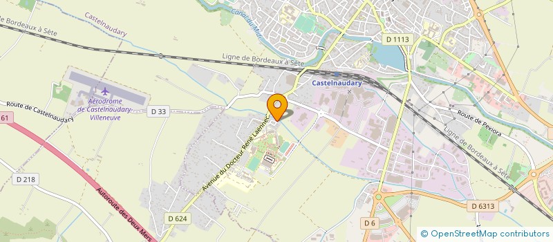 localisation de l'entreprise SCI DE LA REPUBLIQUE à CASTELNAUDARY