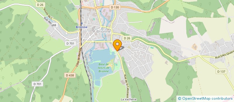 localisation de l'entreprise SCI DE LA REPUBLIQUE  BRIONNE