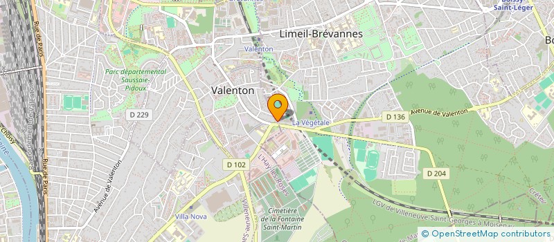 localisation de l'entreprise SCI DE LA REPUBLIQUE à LIMEIL-BREVANNES