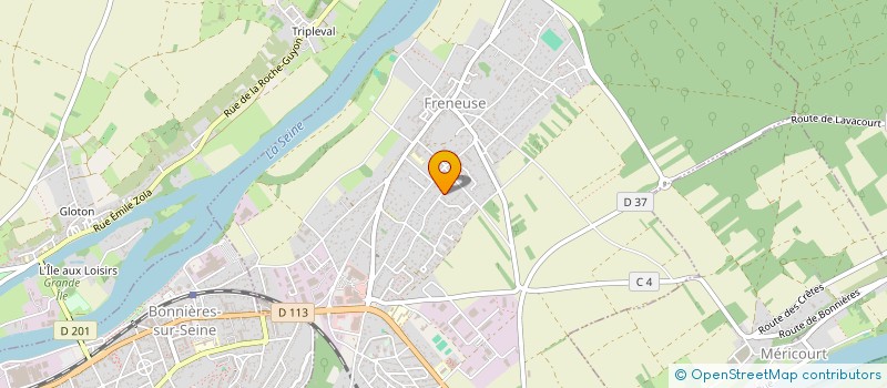 localisation de l'entreprise SCI DE LA REPUBLIQUE  FRENEUSE