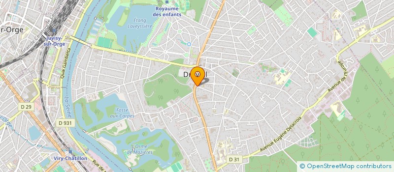 localisation de l'entreprise SCI DE LA REPUBLIQUE à DRAVEIL