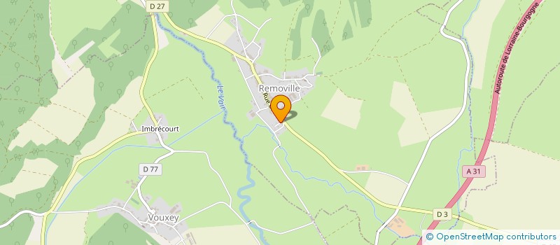 localisation de l'entreprise SCI DE LA RESIDENCE  REMOVILLE