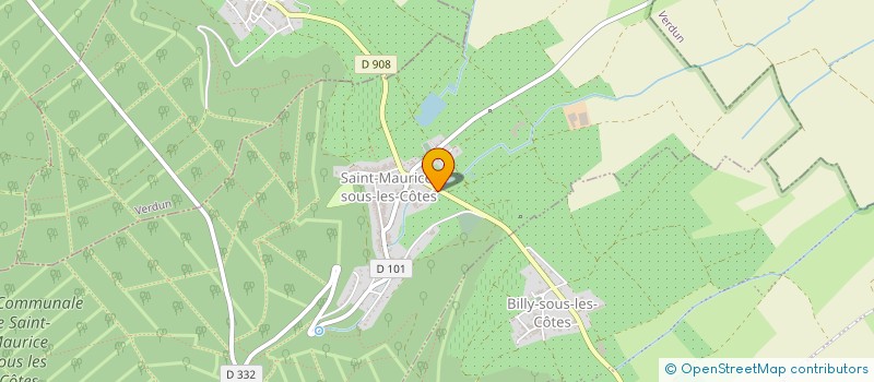 localisation de l'entreprise SCI DE LA RESIDENCE à SAINT-MAURICE-SOUS-LES-COTES