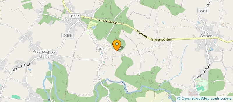 localisation de l'entreprise SCI DE LA RESIDENCE DU STADE  LOUER