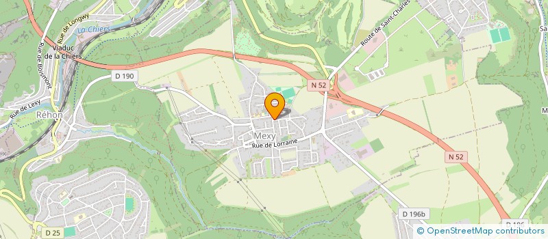 localisation de l'entreprise SCI DE LA RESISTANCE  MEXY