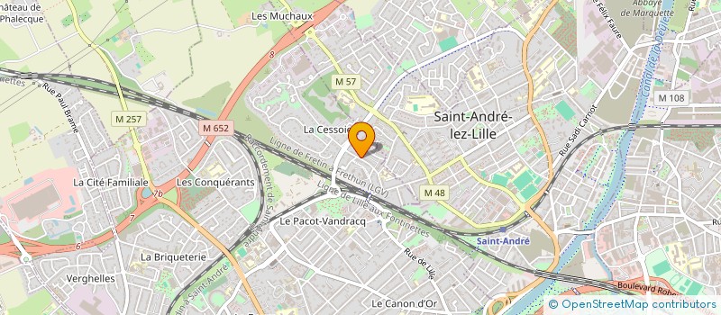 localisation de l'entreprise SCI DE LA RESISTANCE à LAMBERSART