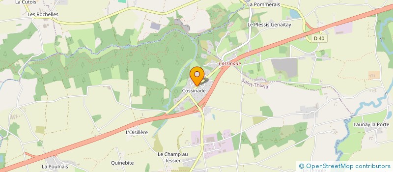 localisation de l'entreprise SCI DE LA RETARDAIS  BREAL-SOUS-MONTFORT