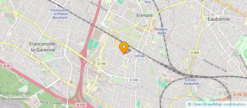 localisation de l'entreprise SCI DE LA REUNION  VIEUX-BOUCAU-LES-BAINS