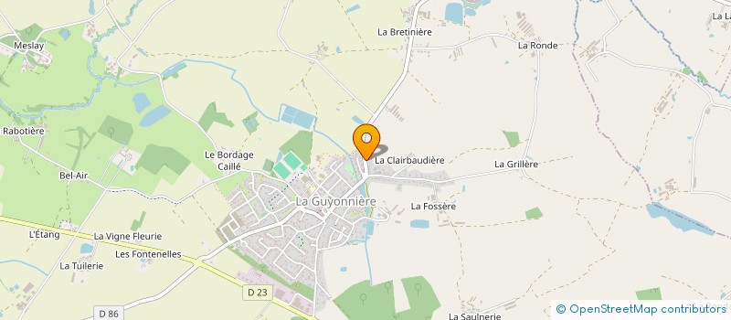 localisation de l'entreprise SCI DE LA REUNION à MONTAIGU-VENDEE