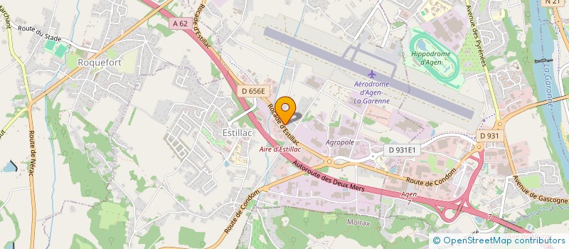 localisation de l'entreprise SCI DE LA REVANCHE  ESTILLAC