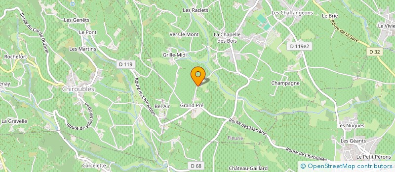 localisation de l'entreprise SCI DE LA REVIRE  FLEURIE